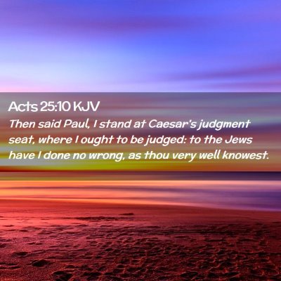 Acts 25:10 KJV Free Bible Images