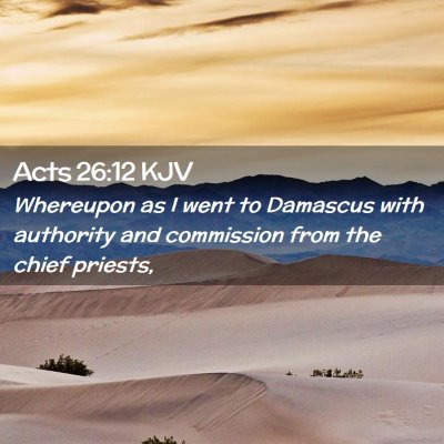 Acts 26:12 KJV Free Bible Images