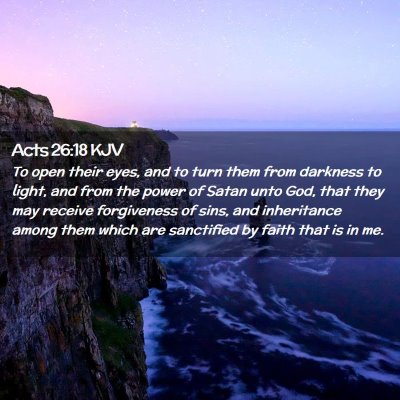 Acts 26:18 KJV Free Bible Images