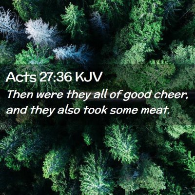 Acts 27:36 KJV Free Bible Images