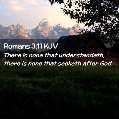 Romans 3:11 KJV Free Bible Images