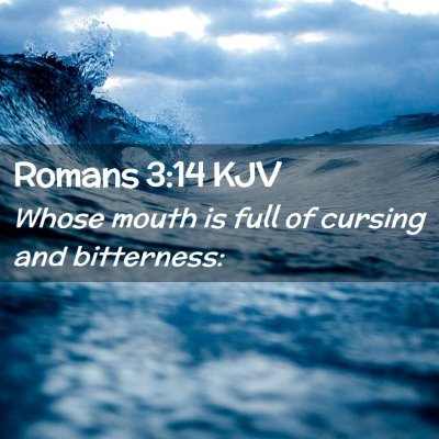 Romans 3:14 KJV Free Bible Images