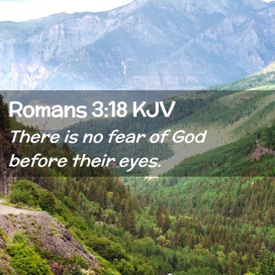 Romans 3:18 KJV Free Bible Images