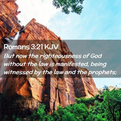 Romans 3:21 KJV Free Bible Images