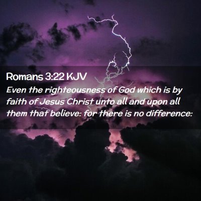 Romans 3:22 KJV Free Bible Images