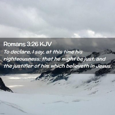 Romans 3:26 KJV Free Bible Images