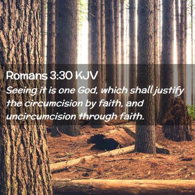 Romans 3:30 KJV Free Bible Images