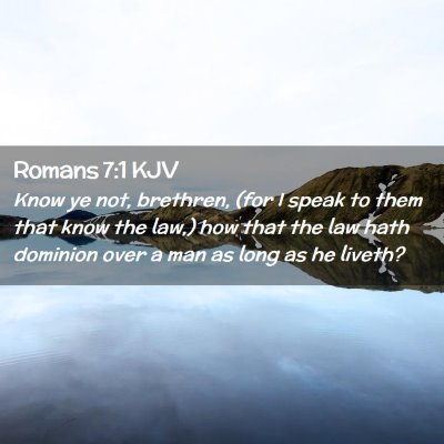 Romans 7:1 KJV Free Bible Images