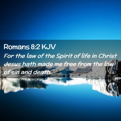 Romans 8:2 KJV Free Bible Images