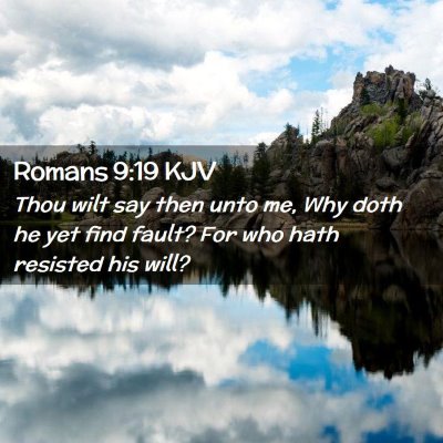 Romans 9:19 KJV Free Bible Images