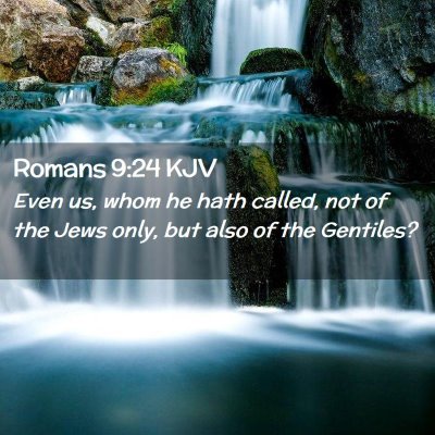 Romans 9:24 KJV Free Bible Images