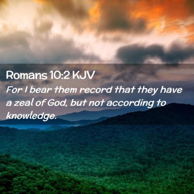 Romans 10:2 KJV Free Bible Images