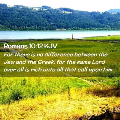 Romans 10:12 KJV Free Bible Images