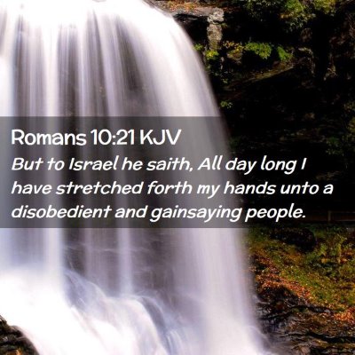 Romans 10:21 KJV Free Bible Images