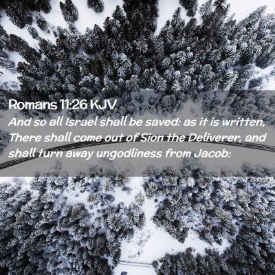 Romans 11:26 KJV Free Bible Images