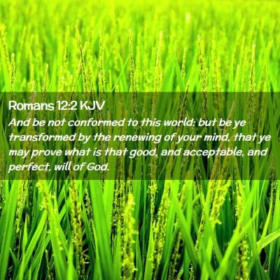 Romans 12:2 KJV Free Bible Images