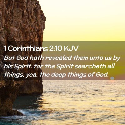 1 Corinthians 2:10 KJV Free Bible Images