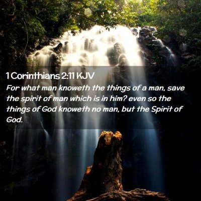 1 Corinthians 2:11 KJV Free Bible Images