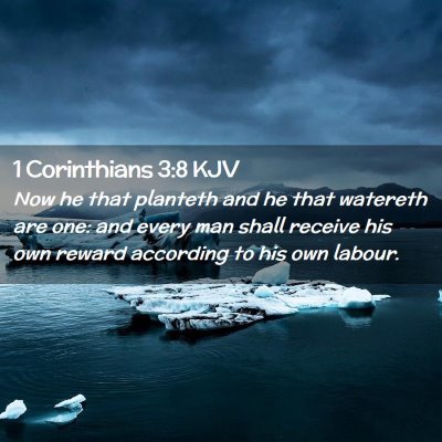 1 Corinthians 3:8 KJV Free Bible Images