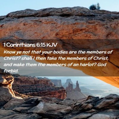 1 Corinthians 6:15 KJV Free Bible Images