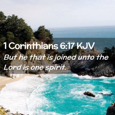 1 Corinthians 6:17 KJV Free Bible Images