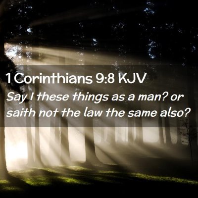 1 Corinthians 9:8 KJV Free Bible Images