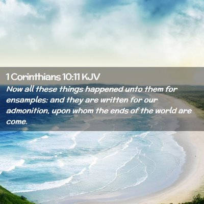 1 Corinthians 10:11 KJV Free Bible Images