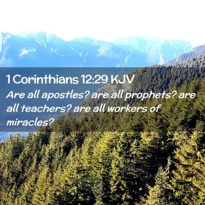 1 Corinthians 12:29 KJV Free Bible Images