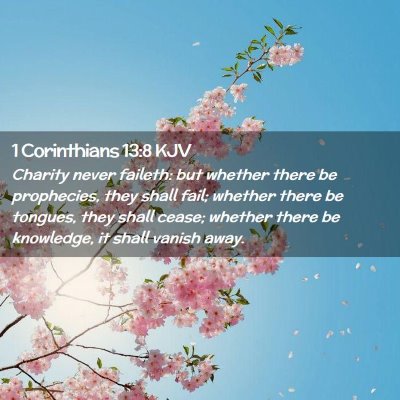 1 Corinthians 13:8 KJV Free Bible Images