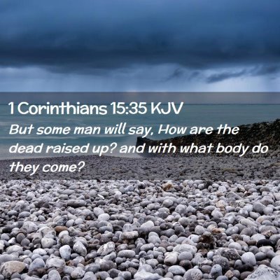 1 Corinthians 15:35 KJV Free Bible Images