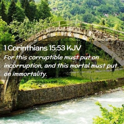 1 Corinthians 15:53 KJV Free Bible Images