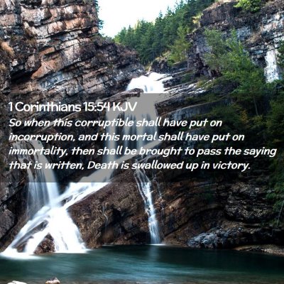 1 Corinthians 15:54 KJV Free Bible Images