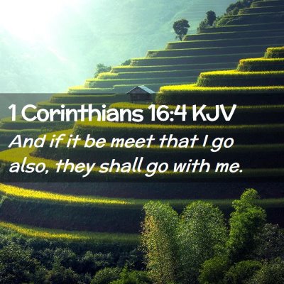 1 Corinthians 16:4 KJV Free Bible Images