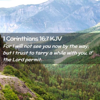 1 Corinthians 16:7 KJV Free Bible Images