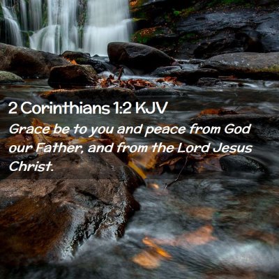 2 Corinthians 1:2 KJV Free Bible Images