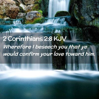 2 Corinthians 2:8 KJV Free Bible Images