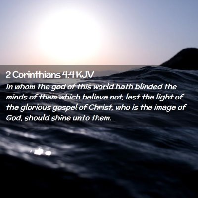 2 Corinthians 4:4 KJV Free Bible Images