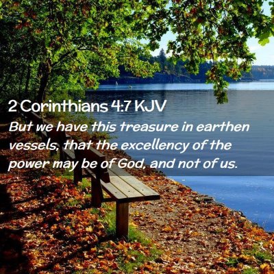 2 Corinthians 4:7 KJV Free Bible Images