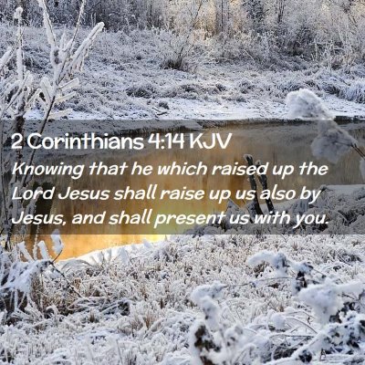 2 Corinthians 4:14 KJV Free Bible Images