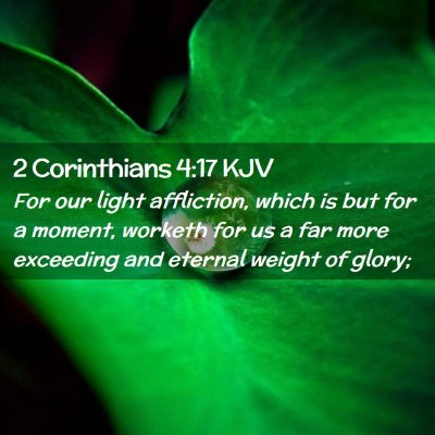 2 Corinthians 4:17 KJV Free Bible Images