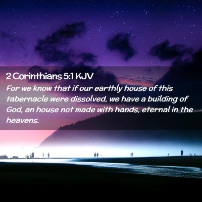 2 Corinthians 5:1 KJV Free Bible Images