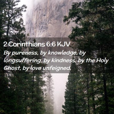 2 Corinthians 6:6 KJV Free Bible Images