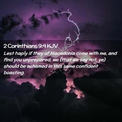 2 Corinthians 9:4 KJV Free Bible Images