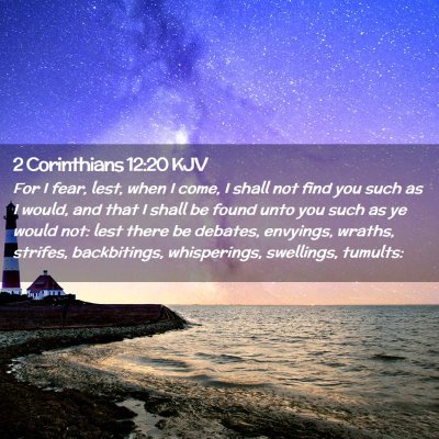 2 Corinthians 12:20 KJV Free Bible Images