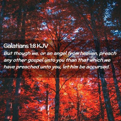 Galatians 1:8 KJV Free Bible Images