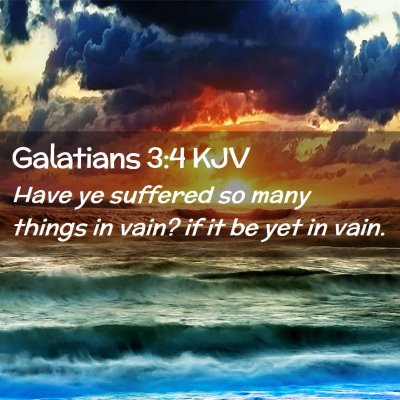 Galatians 3:4 KJV Free Bible Images