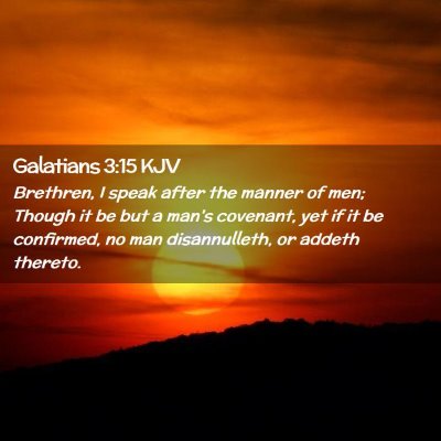 Galatians 3:15 KJV Free Bible Images