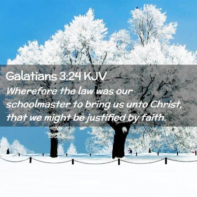 Galatians 3:24 KJV Free Bible Images