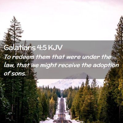 Galatians 4:5 KJV Free Bible Images