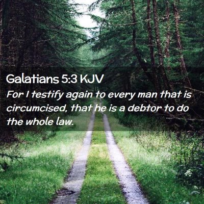 Galatians 5:3 KJV Free Bible Images